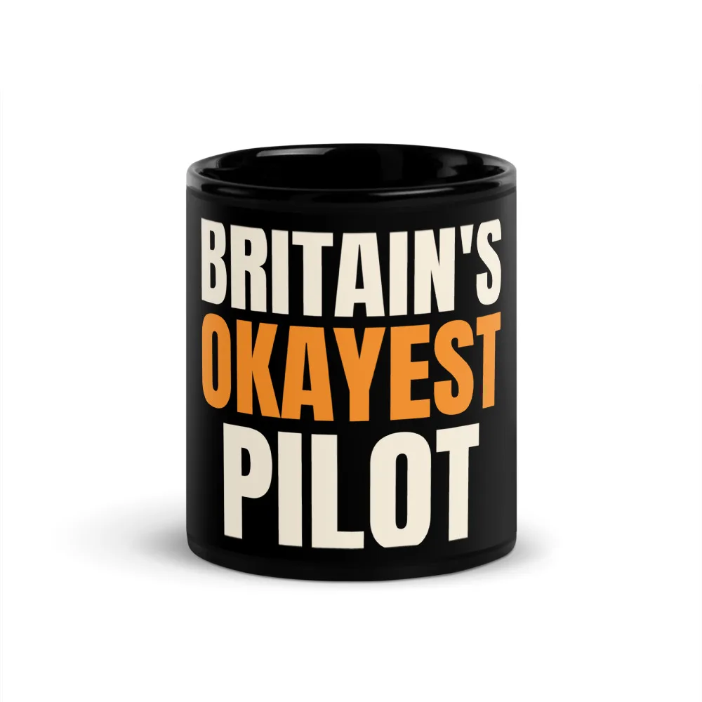 Britain's Okayest Pilot — Mug mug