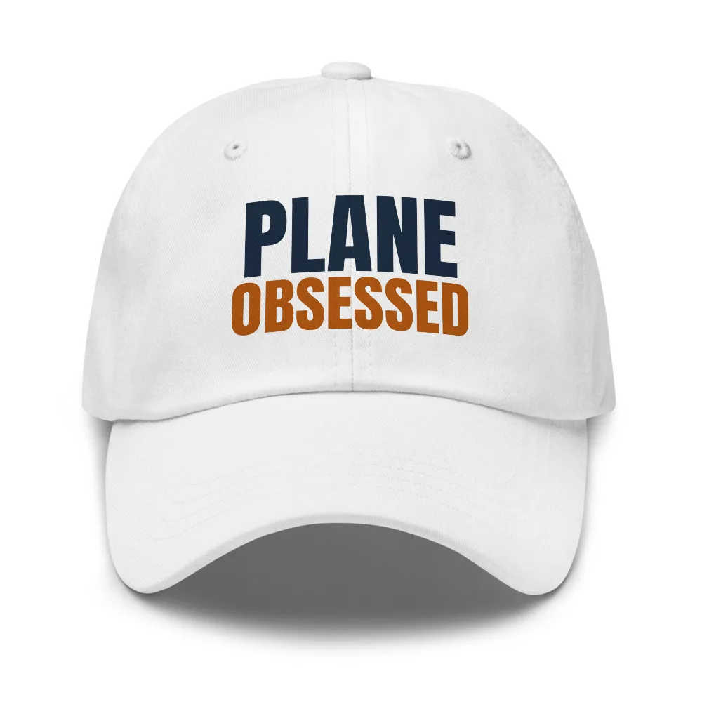 Plane Obsessed (White) — Hat hat