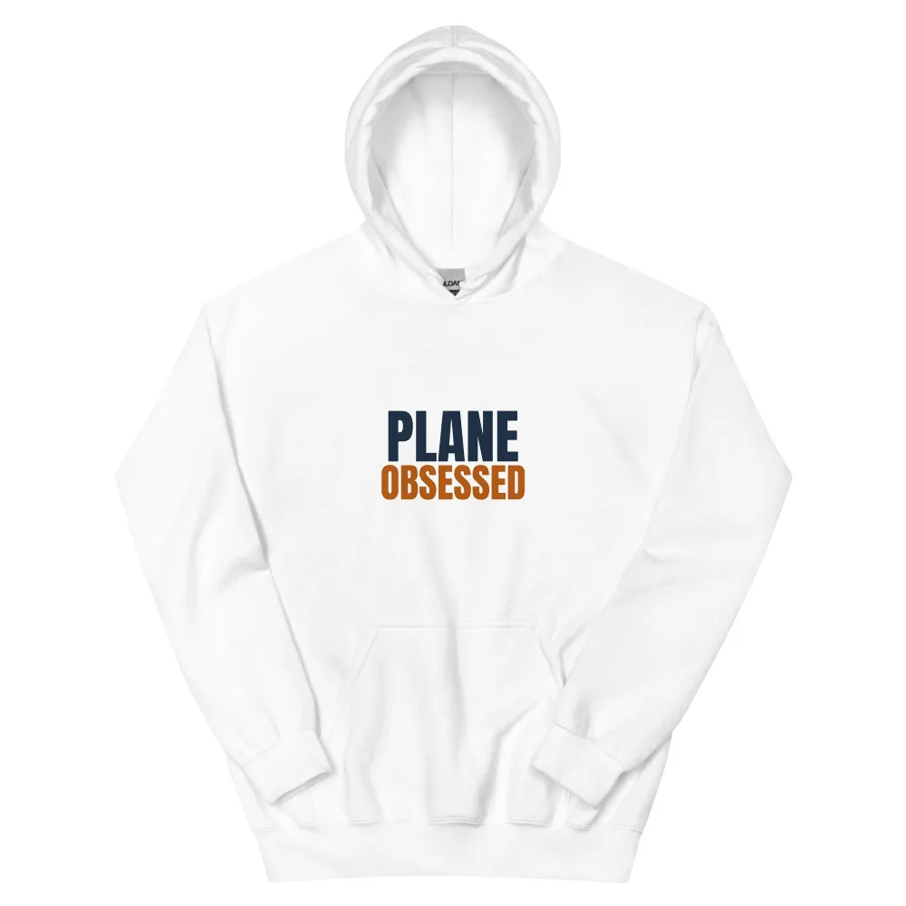Plane Obsessed (White) — Hoodie hoodie