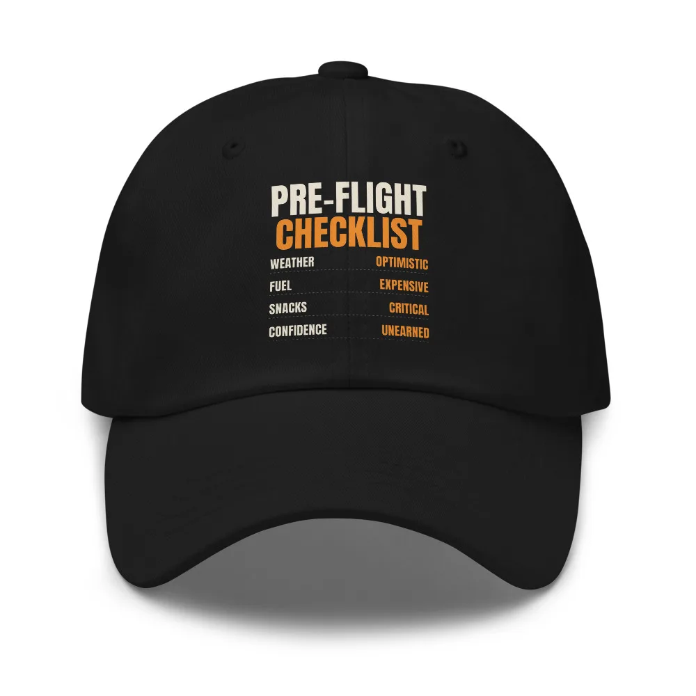 Pre-Flight Checklist — Hat hat