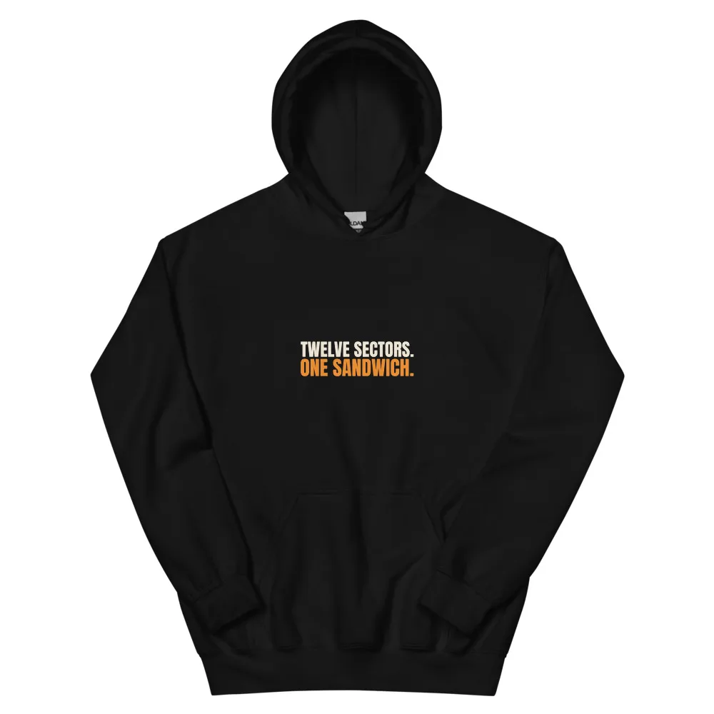 Twelve Sectors. One Sandwich. — Hoodie hoodie