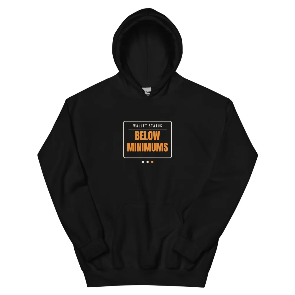 Wallet Status: Below Minimums — Hoodie hoodie